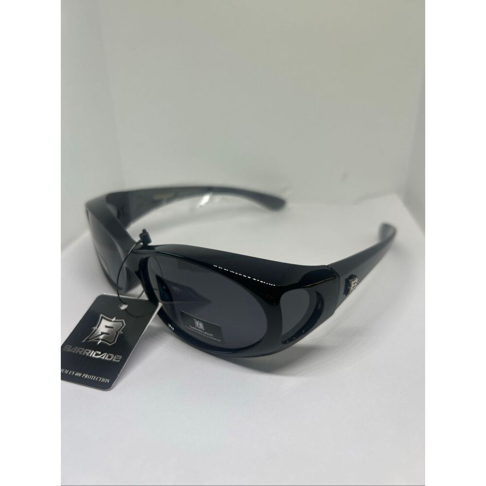 Barricade Black Fit Over Glasses Sunglasses
